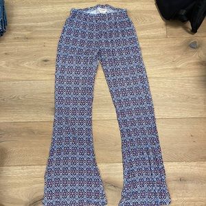 Stretchy flare pants